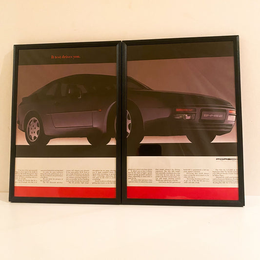 Original Porsche 944 S2 Advert - 1991