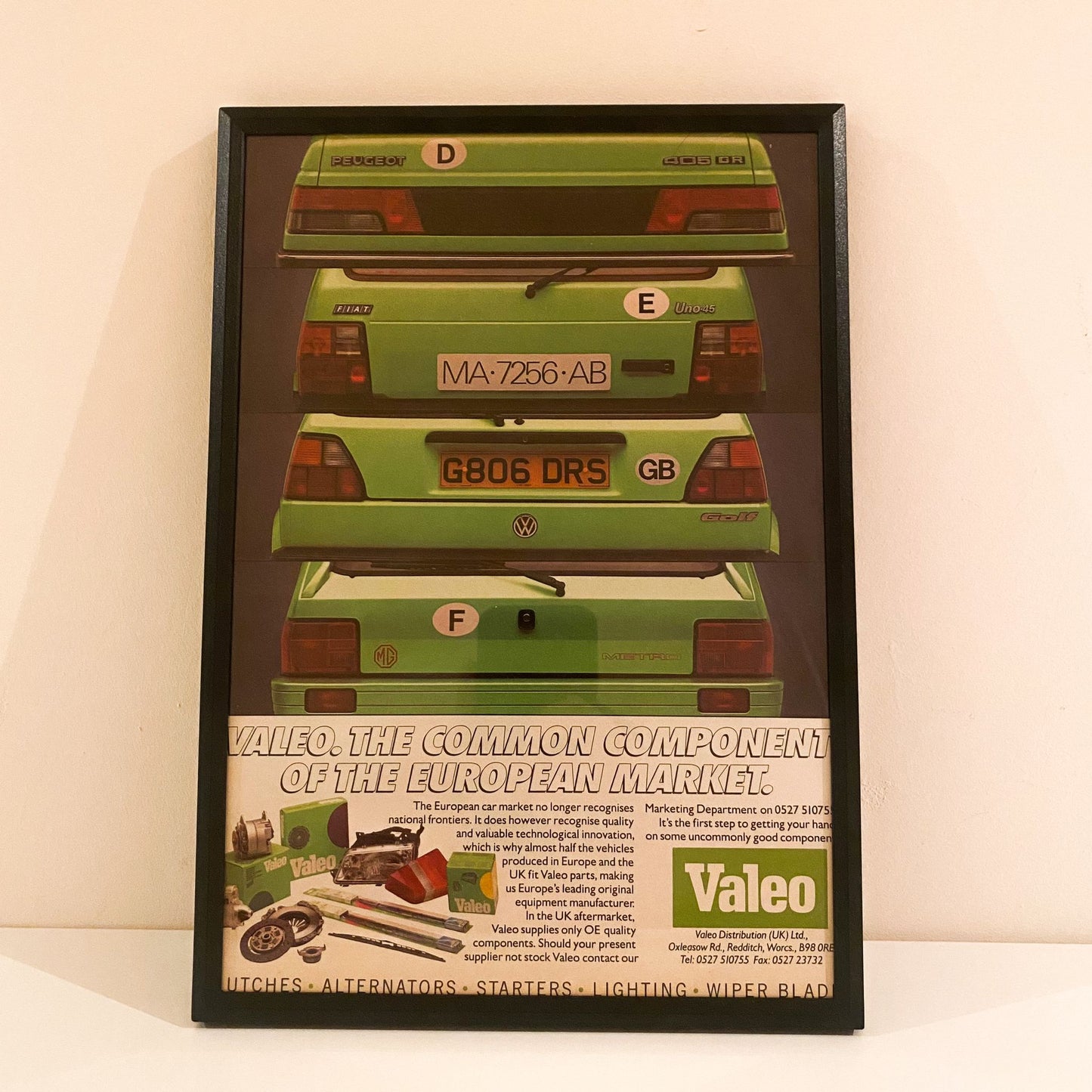 Original 90s Valeo Advert