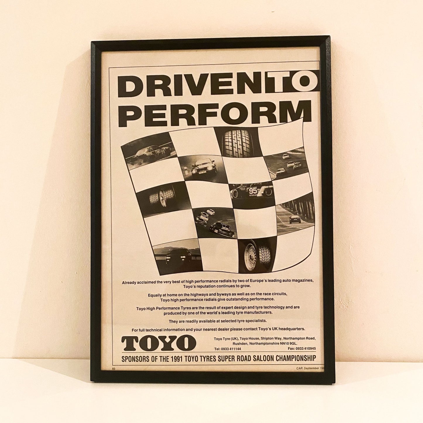 Original 90s Toyo Advert