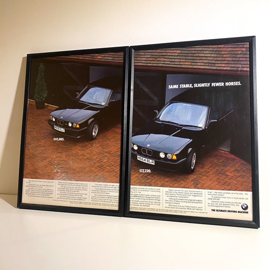 Original 80s BMW E34 M5 Advert